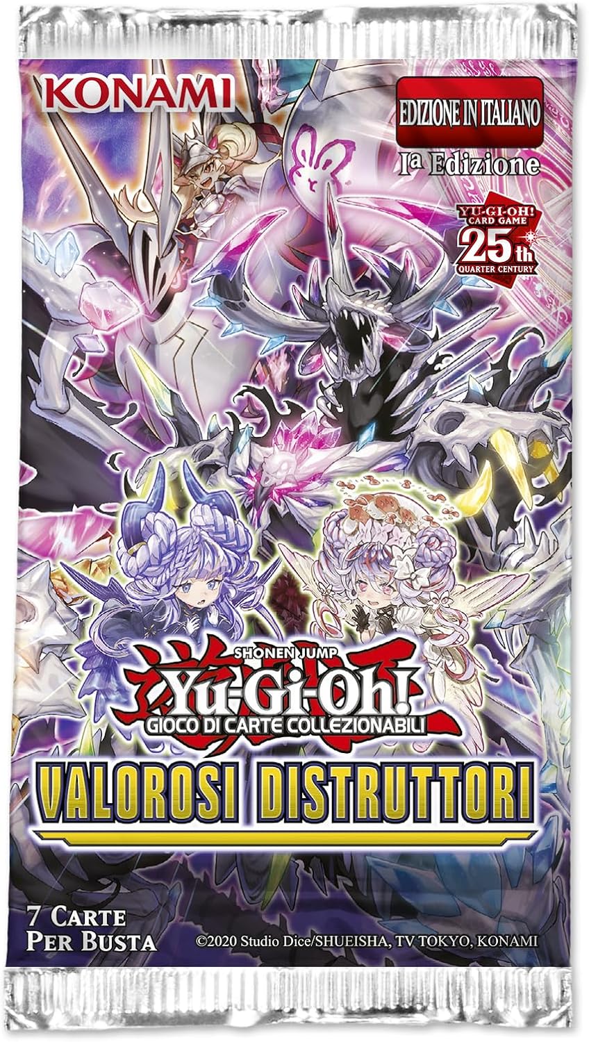 Yu-Gi-Oh! Valiant Smashers - Sobre de cartas