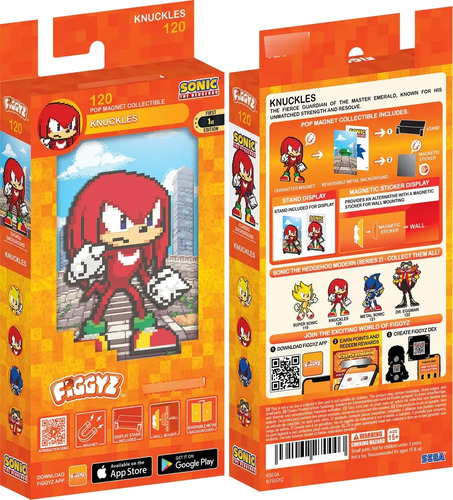 Figgyz Pop! Magnet Sonic - Knuckles
