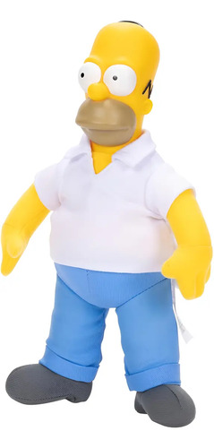 The Simpsons! Plushies 10.5 Homero Color Azul Acero