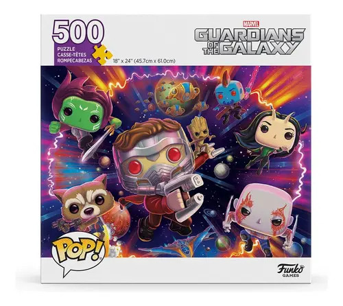 Funko Games! Puzzle De 500 Pcs Guardianes De La Galaxia