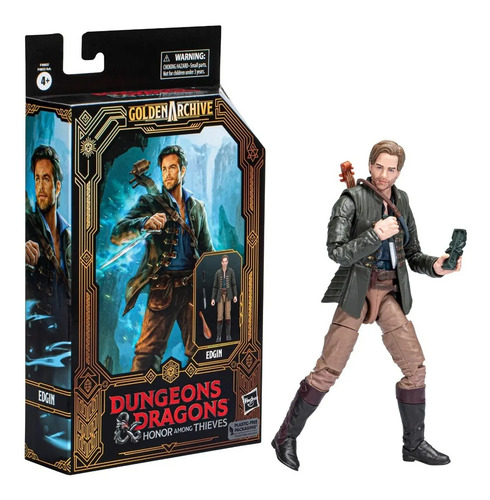 Figuras Hasbro Dungeons And Dragons Golden Archive - Edgin