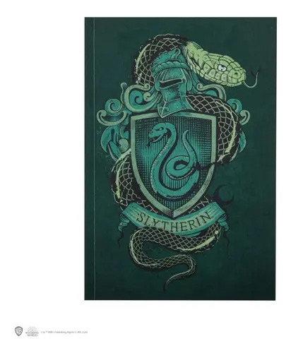 Harry Potter! Cuaderno Slytherin